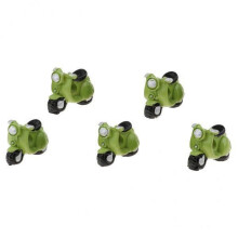 3X 1/12 Miniature Motor Toy Motorcycle Model Dollhouse Outdoor Ornament