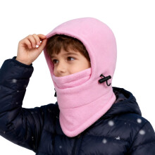 Kids Winter Hats Balaclava Ski Mask for Boys Girls Toddlers Windproof Adjustable Cold Weather Face Mask Neck Warmer