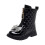 Children's Boots Single Boot British Princess Bow Zipper Short Boots 3
