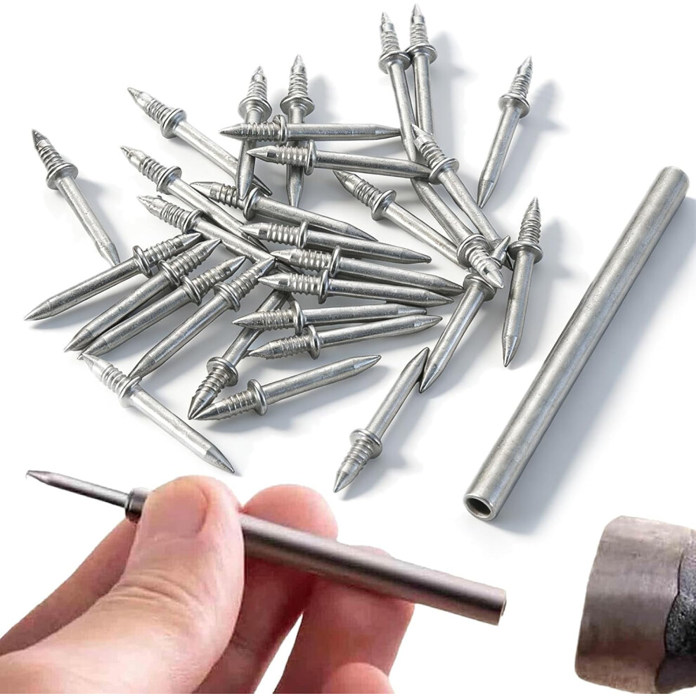 Invisible Skirting Nails Double-Headed No-Mark For Solid 941196163349