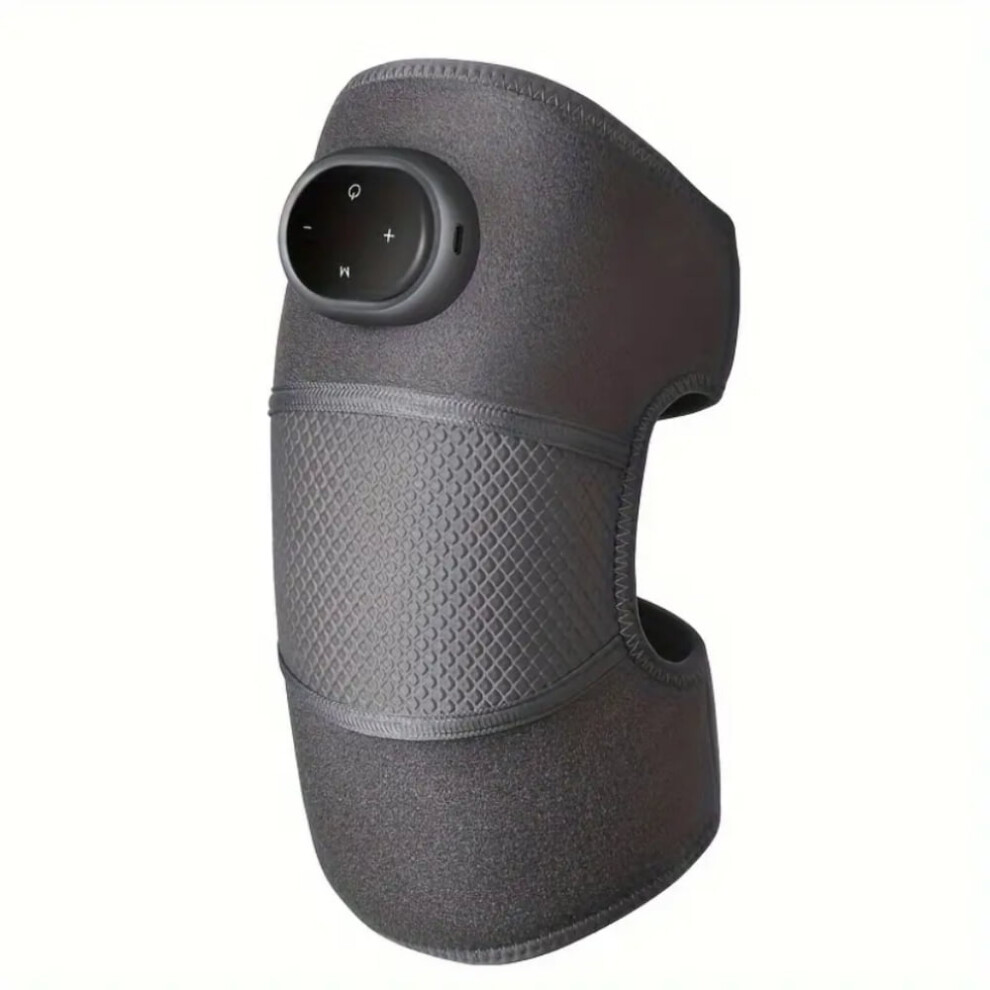 3-in-1 Heated Knee Wrap with Adjustable Heat & Vibration Massage USB Rechargeable for Knee Shoulder Elbow Pain Relief