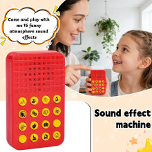 16-Button Prank Sound Box with 16 Funny Effects – Laugh-Out-Loud Gag Voice Machine for Parties & Daily Fun