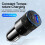 66W USB Car Charger Quick Charge 3.0 Type C Fast Charging Ph Adapter 6