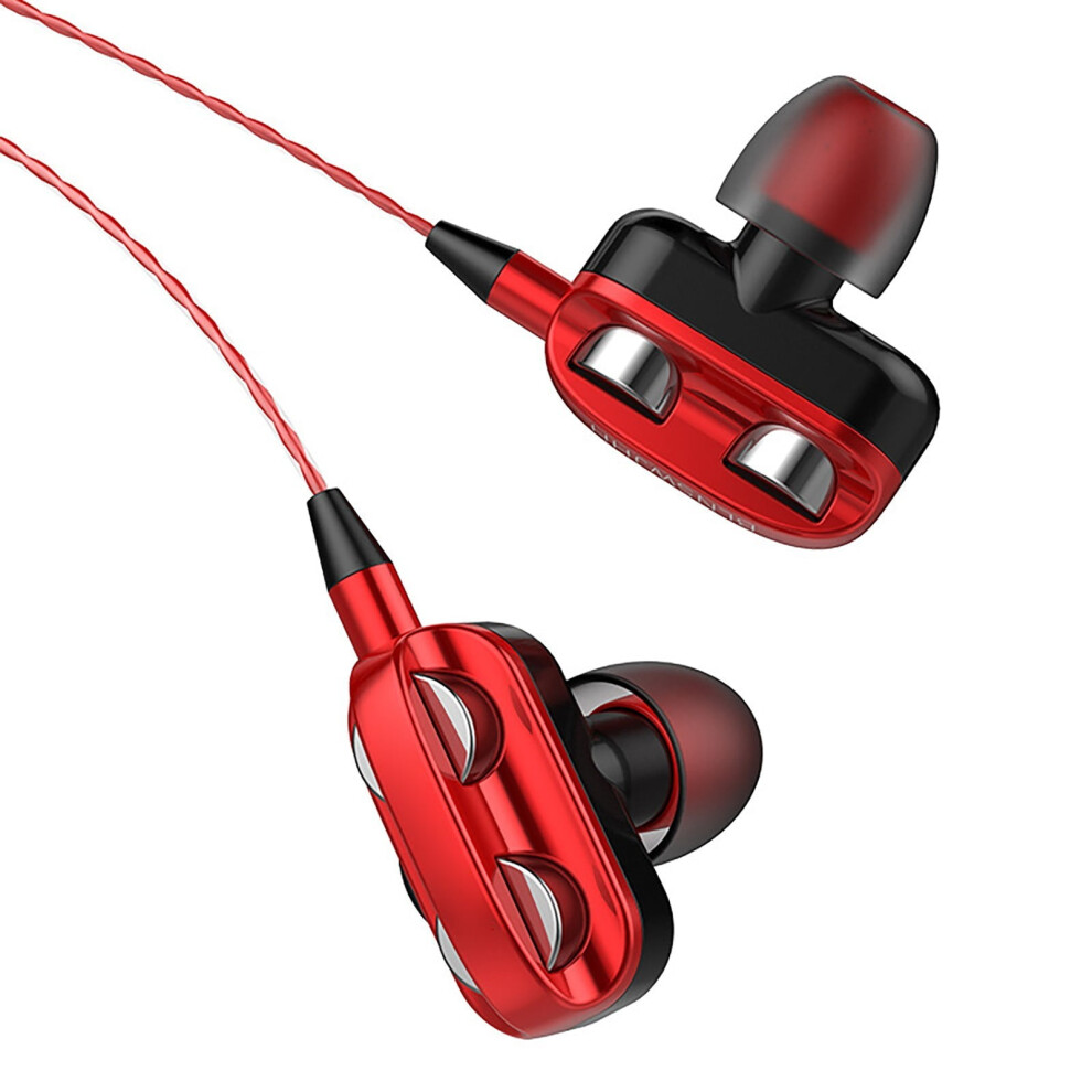 Wired Earphones With Microphone Headset Stereo Sound Quality Noise Canceling Headphones 3.5Mm,For Running/Cooking/Gym/Sports 9450273073279