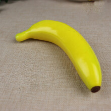 Artificial Banana Fake Fruit Plastic Model Decorative Home Fruit Shop Display 1 Head