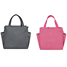 Lot de 2 sacs à lunch isothermes pour le rangement des aliments, format portable, parfaits pour les pique-niques et les sorties.