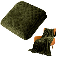 Couverture Xoxingysm Simple&Opulence, jeté de canapé pour femme, 100 cm, douce et légère en polaire, idéale pour la décoration intérieure.