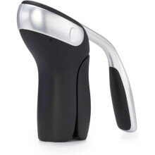 Steel Vertical Lever Corkscrew with Removable Foil Cutter