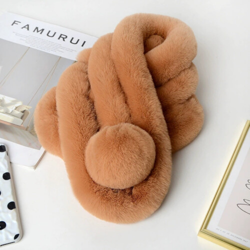 Warmer, dicker Dacron-Nackenwärmer für Damen 1