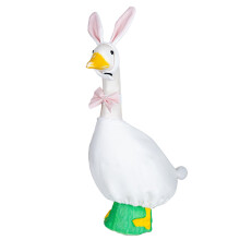 Conjuntos de Porch Goose para uso diario y Pascua, lindos y creativos conjuntos de ganso para decoraciones de fiestas de Pascua, ropa de primavera de