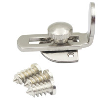 Brass Durable Great Convenience Silver Thumb Rest, Thumb Rest With Screws, Clarinet Thumb For Musical Instrument Clarinet Instrument