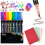 Dubbellinjekonturpenna Metallic Shimmer Set 6-pack 1