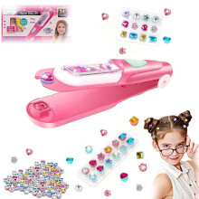 Hair Gem Stamper Kit for Girls Reusable Hair Jewels