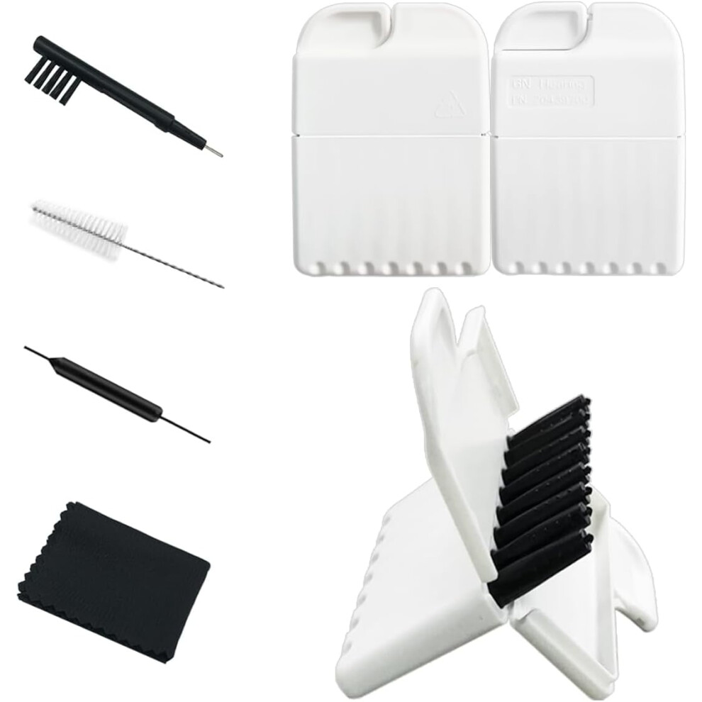 Gn Cerustop Wax Guards Pn 20439700 For Resound, Phonak, Unitron, Beltone, Widex Hearing Aids Â 3-Pack With Brush & Case White 9329345392122
