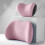Memory Foam Bilhovedstøttesæt Sakura Pink 4