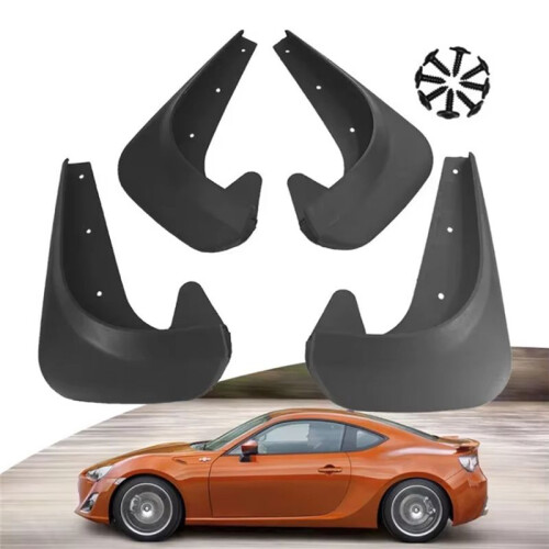 4pcs Universal Car Mud Flaps  Guards MudFlaps Front Rear Wheel Mudguards Auto Accessories  Guards MudFlaps 2