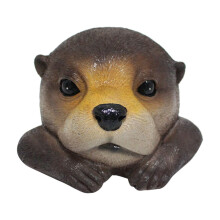 Lifelike Floating Otter Decor – Pond, Fish Tank & Garden Ornament, Compatible with Outdoor Courtyard