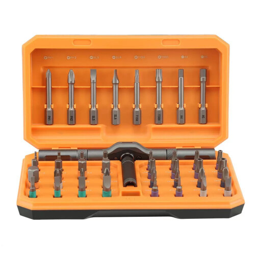 Magnetic Screwdriver Set 42-in-1 with T-Ratchet Handle