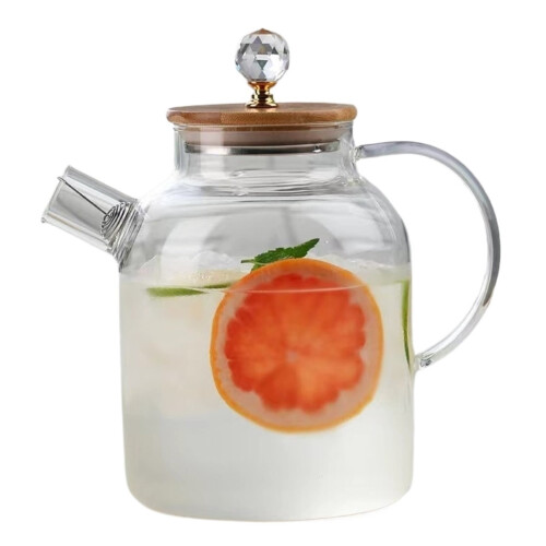 Pichet à eau froide en verre borosilicate 1,5 L