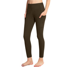 Lány jóganadrág Lány leggings zsebekkel5T lány nadrág lányoknak3T nadrág Lány leggings jóganadrág lányoknak10-12, Kávé