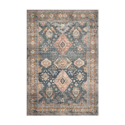 Tapis Loloi II Skye Oriental Mer / Rouille