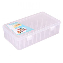 Transparent Sewing Thread Storage Box with 42 Slots