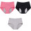 Leakproof Underwear for Women Over 60 Plus Size Reusable 1