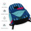 Mochila Anime de 17 polegadas em tecido Oxford com estampa de desenho animado. 5