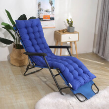 48x159cm Sun Lounger Cushion with Non-Slip Elastic Sleeve – Compatible with Garden, Indoor, Sofa, Tatami, Car Seat & Bench