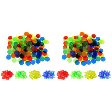 200St Transparante Kleurrijke Markers Plastic