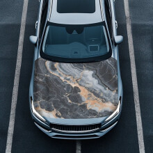 Valentine's Day Stretchable Windproof Car Hood Cover – Compatible with Most Vehicles, SUVs, Trucks & Sedans
