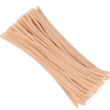 Pipe Cleaners Craft Supplies & Materials, Craft Pipe Cleaners, Khaki Pipe Cleaners, 200Pcs DIY Simulation Bouquet Materials