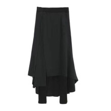 Women's fleece skort black XL