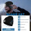 Καπέλο Bluetooth Beanie με φως LED, επαναφορτιζόμενος προβολέας, μουσική, δώρα για άνδρες 2