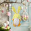 Easter Gnome Doll Bunny Yellow Hanging Decoration 1