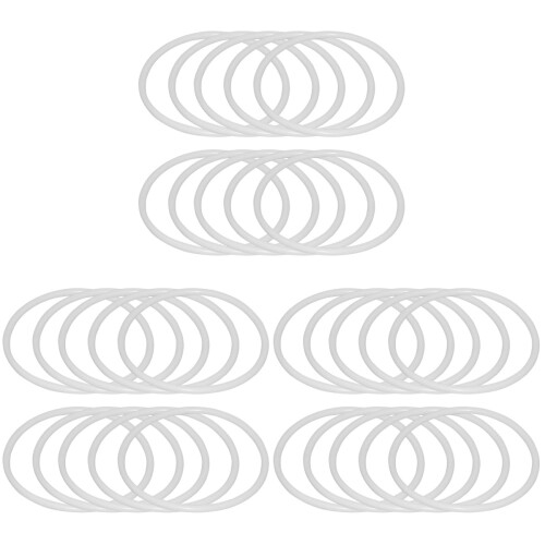 36St Wit Plastic Craft Hoops Voor Dreamcatcher DIY En Mandala Creaties