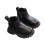 Botas infantis, botas de couro, botas curtas, botas simples da moda britânica 2
