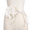 PU Leather Boho Waist Belt with Large Flower Bowknot 1