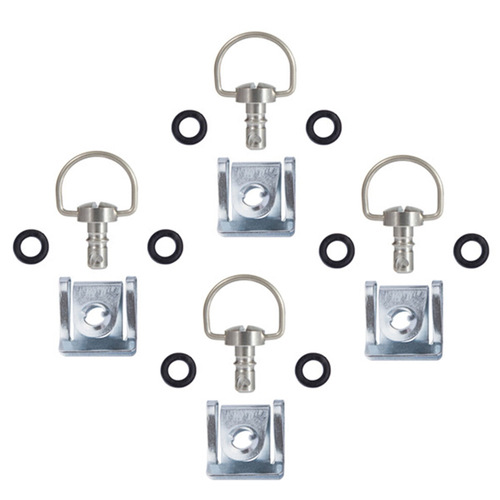Quick Releases 1/4 D-Rings Turn Race Fairing Fastener For Motorcycle 14Mm 19Mm D-Rings Turn Clip Fastener 9377112559513
