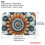 3D Flower62Αντιολισθητικό χαλί μπάνιου με αφρό μνήμης: Απορροφητικό, στεγνώνει 3