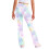 Girls Stretch Bell Bottom Pants 3T Multicolor 6