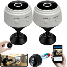 Orbicam Magnetic Mini Security Camera, Orbicam Security Camera, Compact and Discreet, Mini Wireless Wifi Camera 1080p HD, High-Resolution Footage