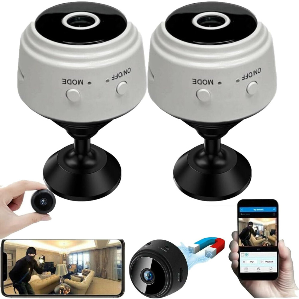 Orbicam Magnetic Mini Security Camera, Orbicam Security Camera, Compact And Discreet, Mini Wireless Wifi Camera 1080P Hd, High-Resolution Footage 9027700102606