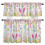 Easter Kitchen Curtains and Valances Set Bunny Eggs Floral 1