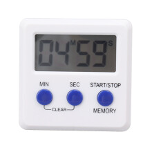 Cronometru electronic eficient, funcție de memorie, spate magnetic, alarmă puternică, afișaj digital mare, numărătoare inversă, memorie