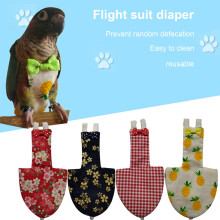Washable Bird Diapers for Parrot, Macaw, Budgie, Parakeet – Waterproof & Breathable, Easy to Wear