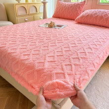 Elastic Deep Pocket Fitted Sheets – Soft Fuzzy Velvet, 360 Secure Fit, Wrinkle-Resistant, Easy Care