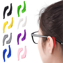 Silicone Eyeglass Ear Grips Non-Slip 2 pcs