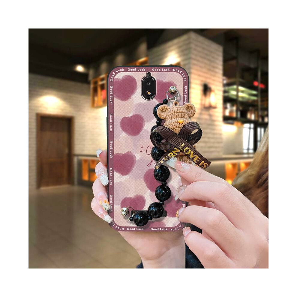 Cute Bear Bracelet Phone Case For Blu View2/B130dl – Anti-Knock, Waterproof, Dirt-Resistant, Soft Silicone, Skin-Friendly 9377112560717