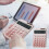 Desktop Calculator with Large LCD Display, Basic Calculator Dual Solar Power and Battery, Standard Function for Office, Home, School 6